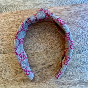 Upcycled Gucci Knot Headband